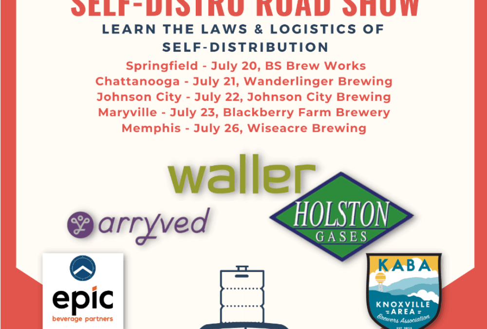 Holston Gases is PLEASED to sponsor the @TN.Guild “Self-Distro Roadshow” & happy hours